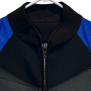 U.S. Divers Aquaskin Spray Jacket XXL Surfing Water Sports Neoprene Blue Black